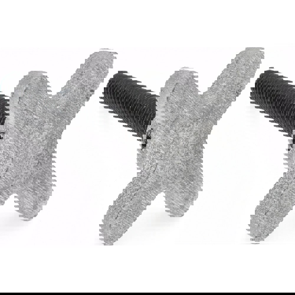 C-12L14 Steel Thumb Screw: 3/8-16, Lobed Head